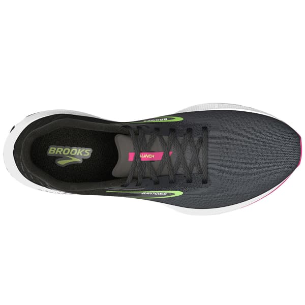 Chaussure trail BROOKS LAUNCH 10 W BLACK/BLACKENED PEARL/GREEN