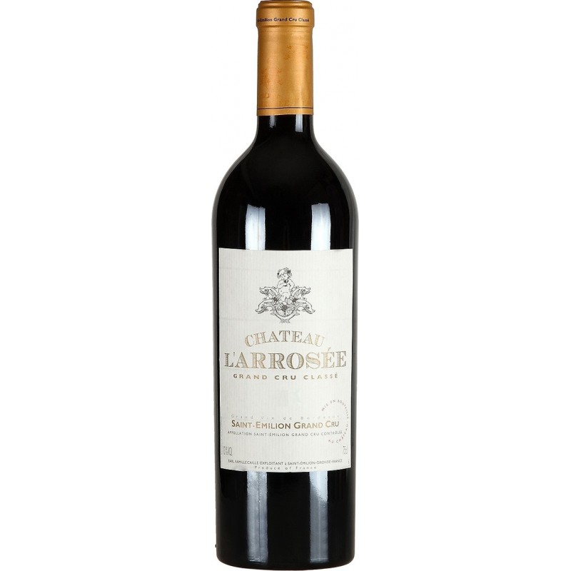 Château L'ARROSEE 2012 - Saint-Émilion Grand Cru - Grand Cru Classé - par Caisse bois de 6 bouteilles 75 cl