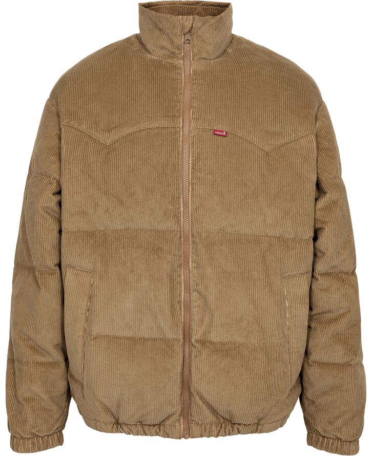 Levi's SUPER PUFFER JACKET ERMINE Browns