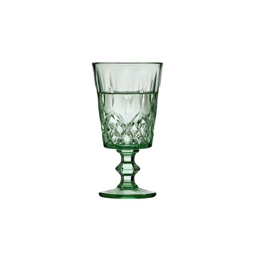 Lyngby Glas Sorrento 4-pak Vinglas, Blå, 29 cl