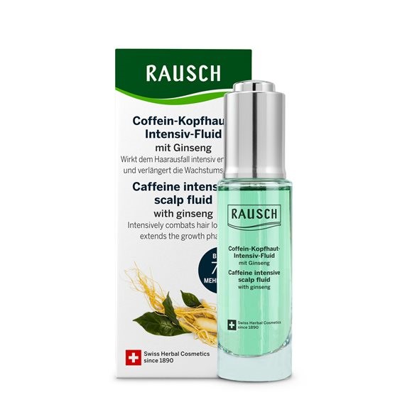 RAUSCH Coffein-Kopfhaut-Intensiv-Fluid<br>30 ml, Flasche, mit Ginseng