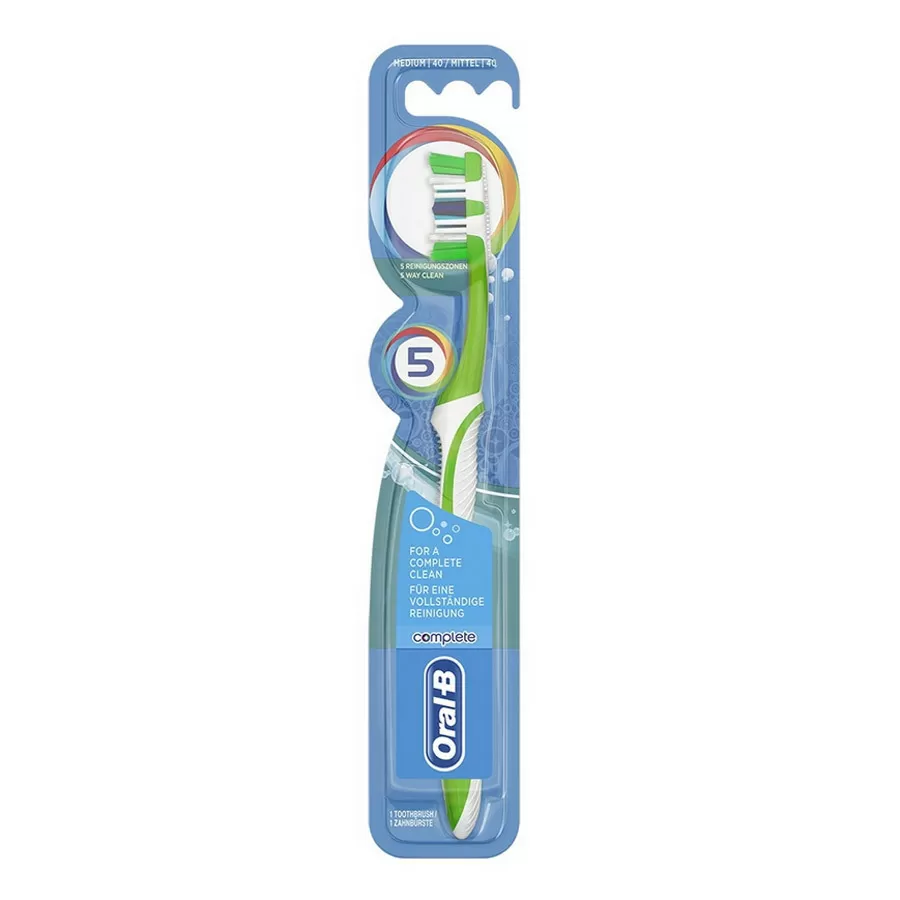 Oral-B Complete 5 Way Clean tandbørste, medium