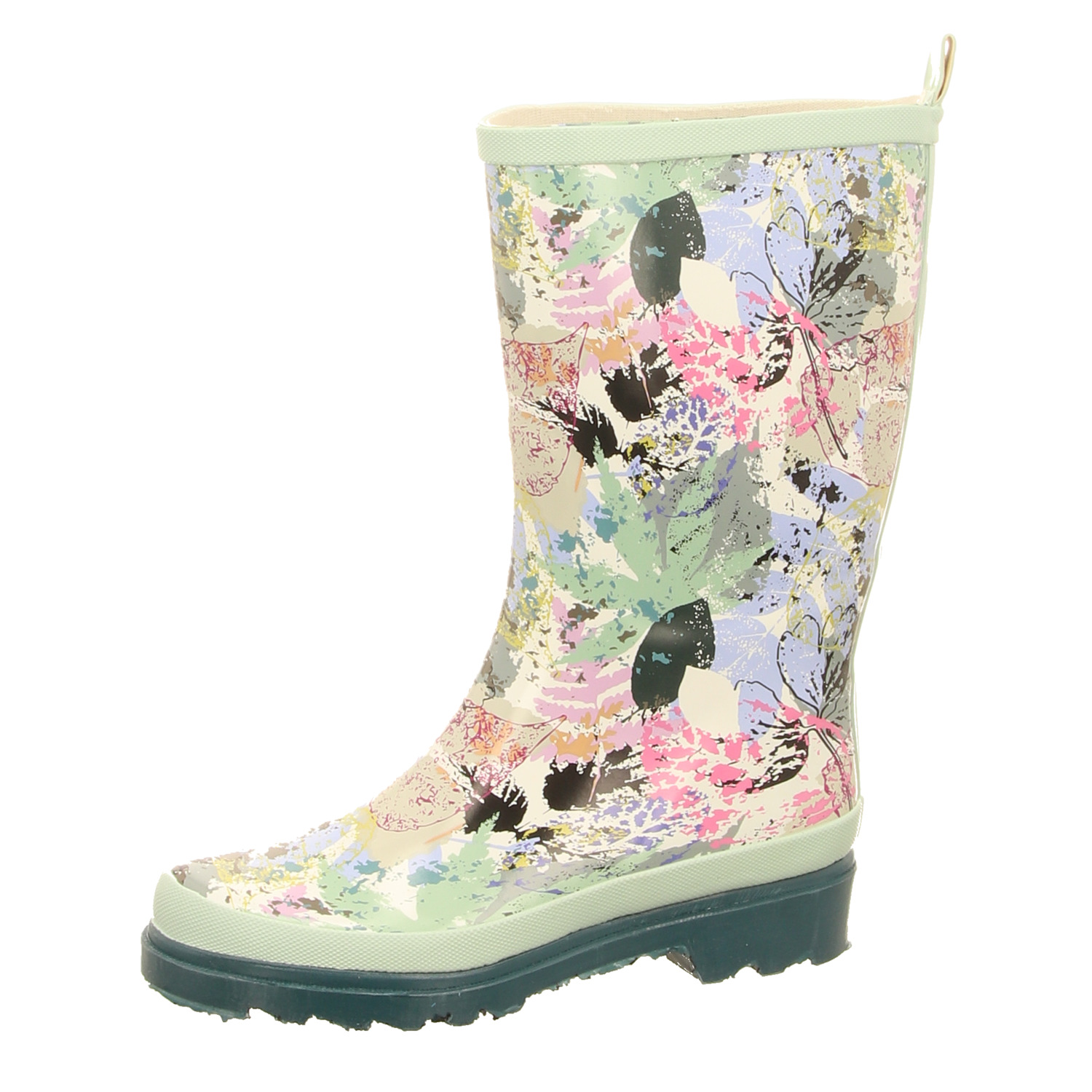 Beck Gummistiefel grün multi