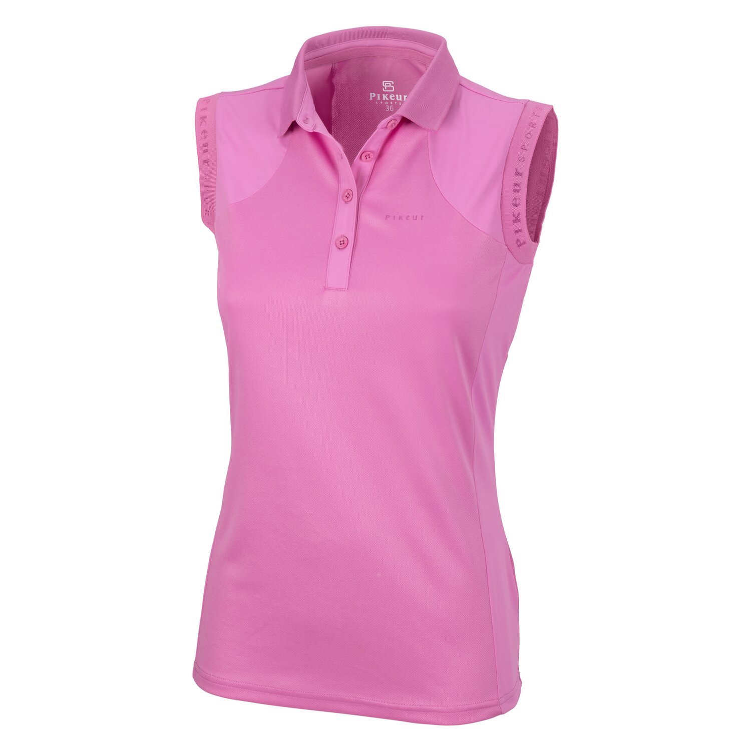 PIKEUR Sports Poloshirt ärmellos - fresh pink
