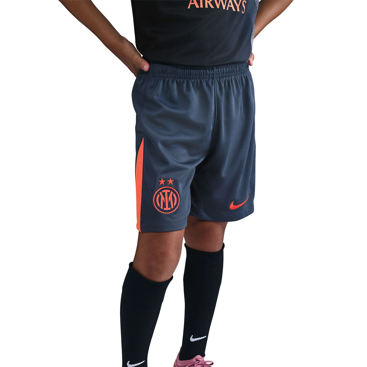 Calções Nike Inter de Milão Terceiro Equipamento 2025-2026 Criança