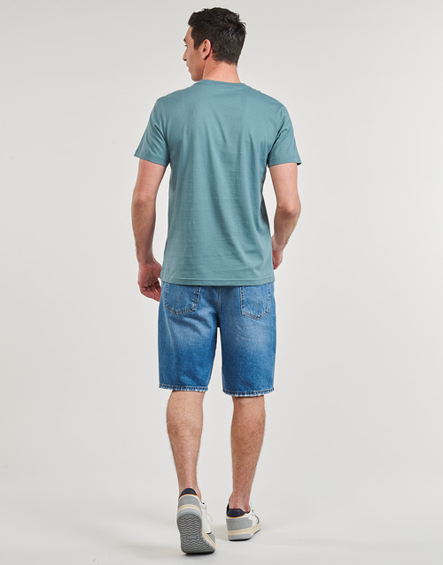 Calvin Klein Jeans - CK EMBRO BADGE TEE - Bleu