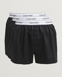 Calvin Klein 3-Pack Cotton Boxer Shorts White/Black/Grey