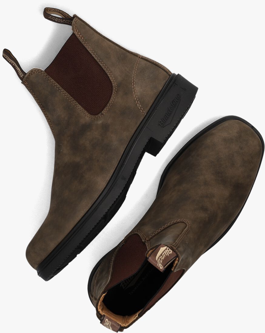 bruine blundstone chelsea boots dress boot heren