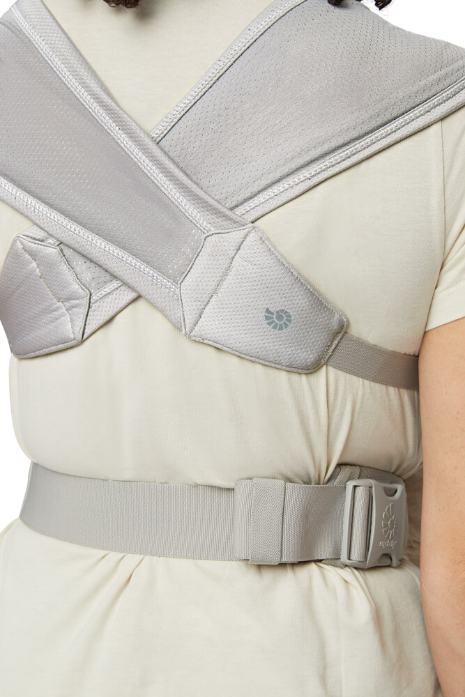 Embrace Neugeborenentrage - Soft Air Mesh - Soft Grey