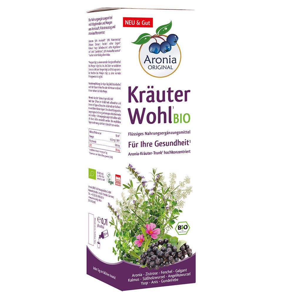 Aronia ORIGINAL Kräuterwohl Bio