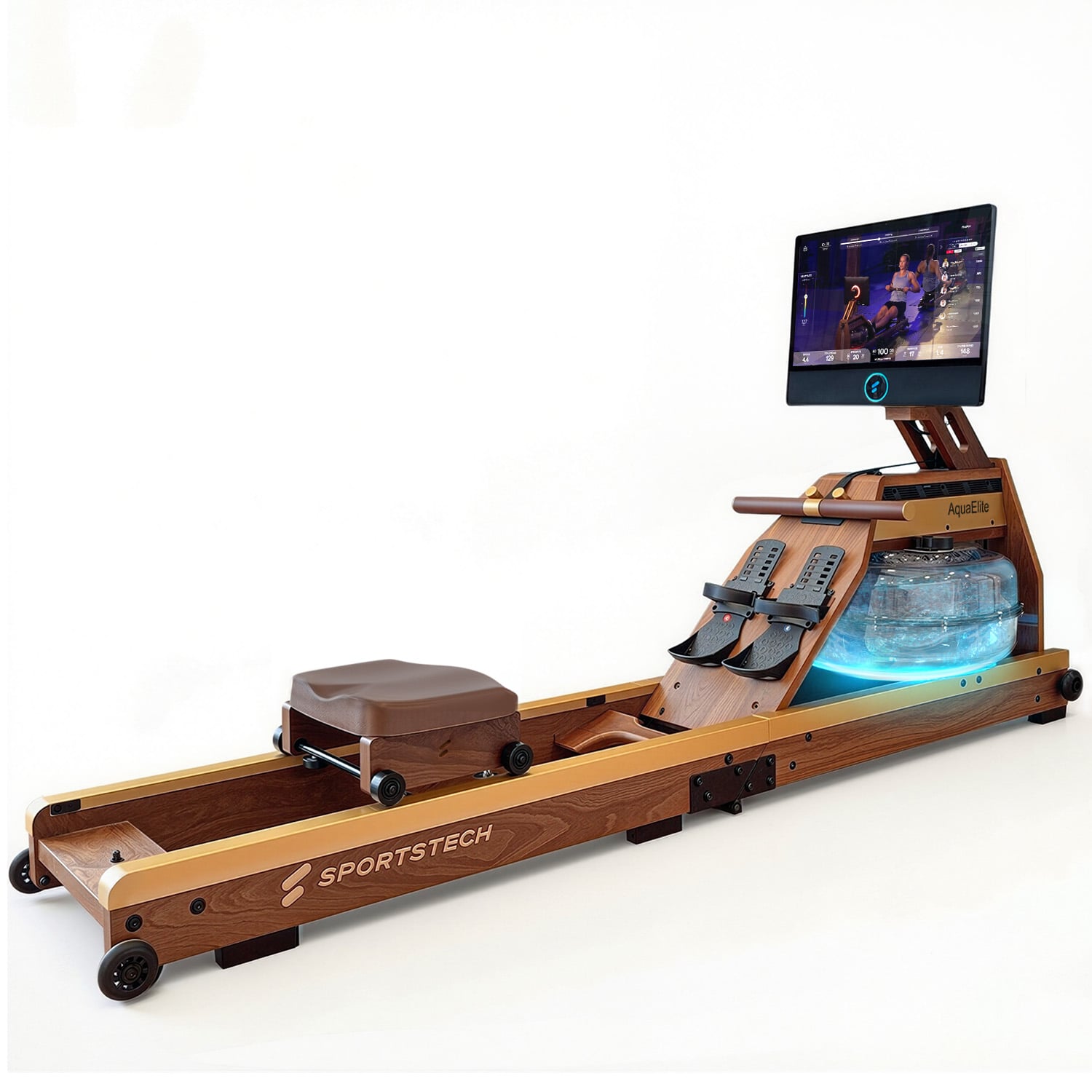 Aqua Elite Rudergerät Dunkelbraun 21,5
