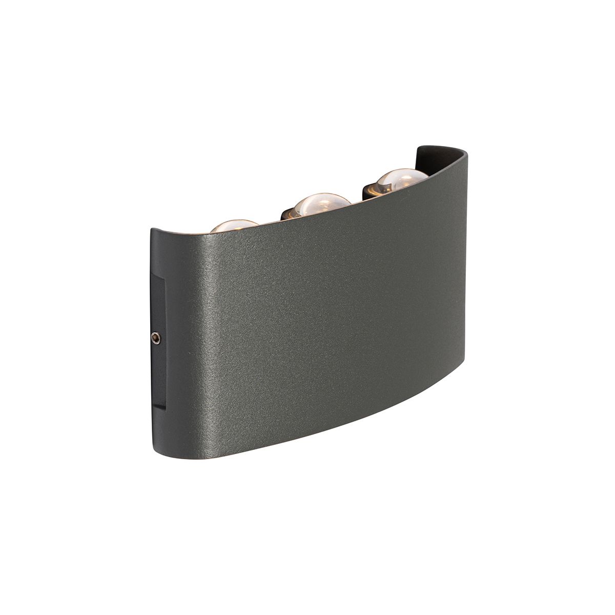 Buiten wandlamp donkergrijs incl. LED 6-lichts IP54 - Silly