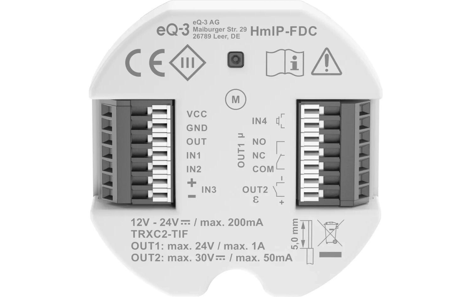 Türöffner control HmIP-FDC<br>Universal Türöffner Controller