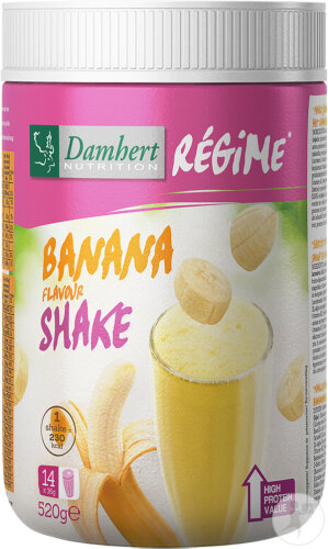 Damhert Régime Repas Shake Banane Pot 520g