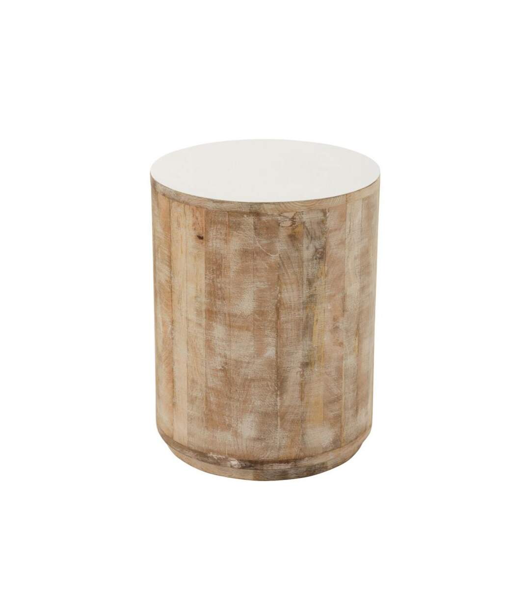 Paris Prix - Tabouret Design En Bois manguier 47cm Naturel