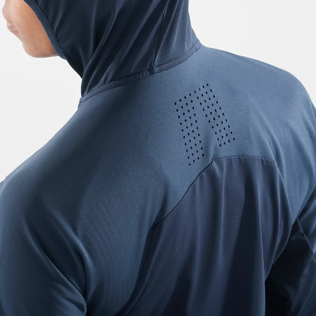 MTN  Windjacke mit Kapuze durchgehendem Reißverschluss Damen