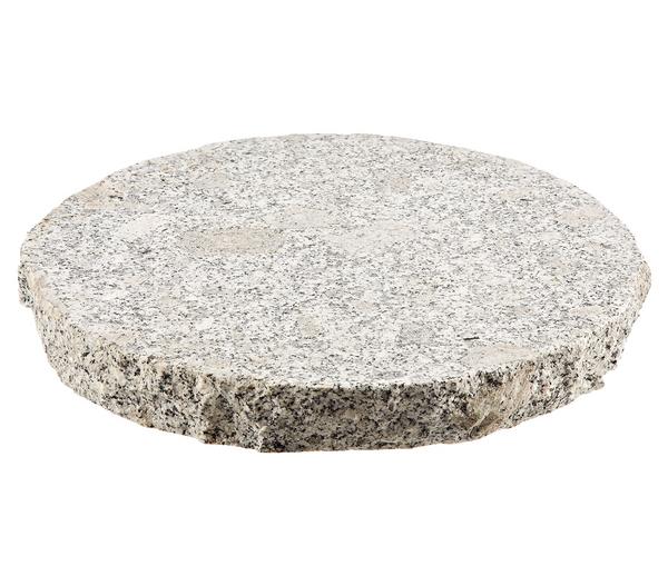 Dehner Granit Bodenplatte, grau/granit, Ø 35