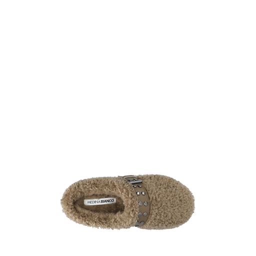 Bianco Varm Flatform Slip In, Taupe, 41