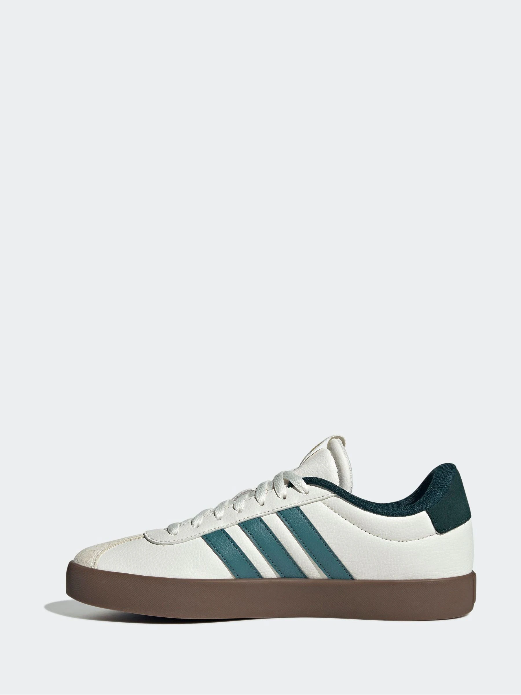 Wit/groen - adidas VL Court sneakers