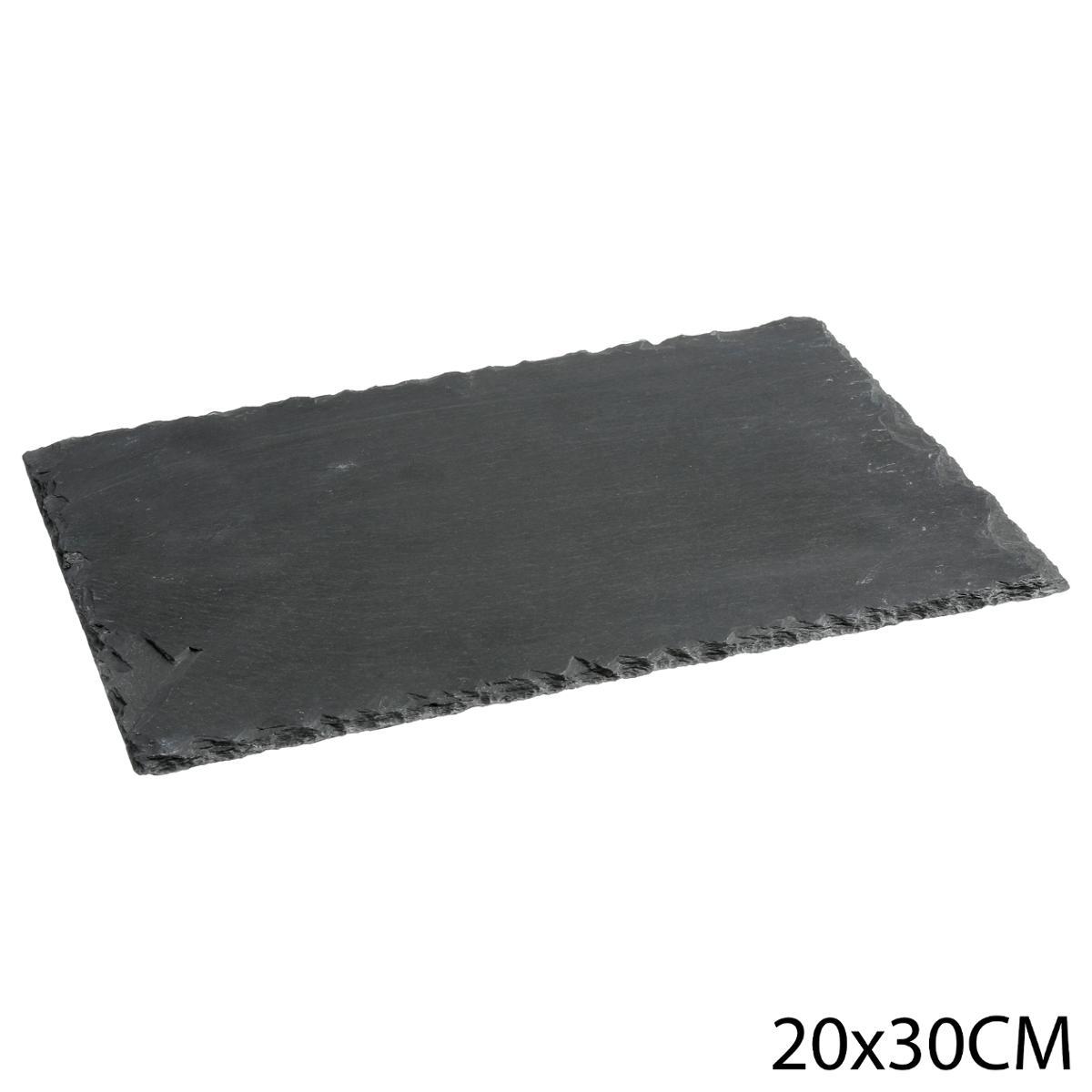 ASSIETTE ARDOISE 20X30CM