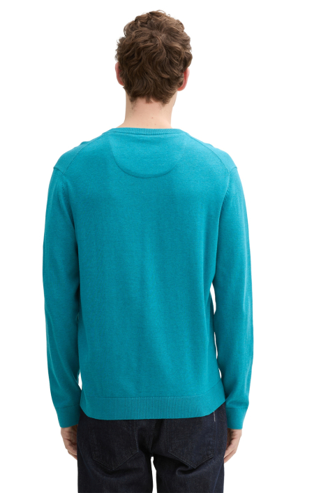 Tom Tailor blauwe heren trui