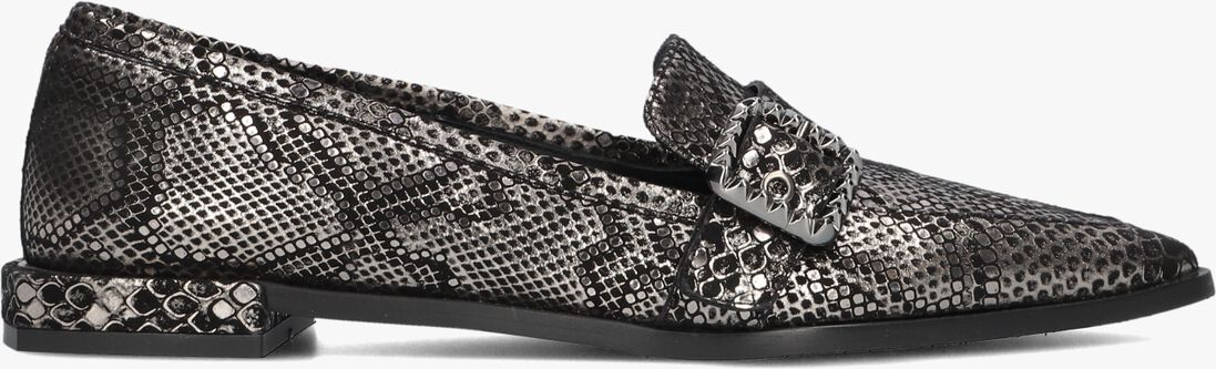 zilverkleurig floris van bommel loafers sfw-40051 gynni