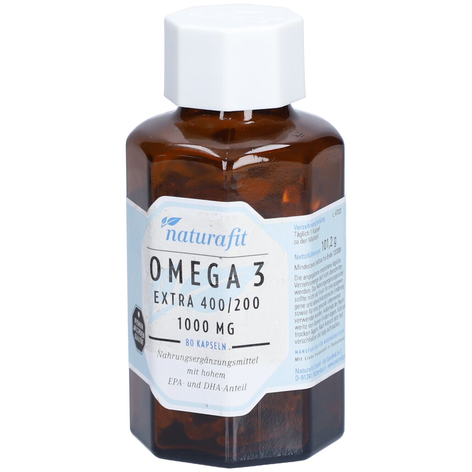 naturafit OMEGA 3 EXTRA 400/200  1000 mg