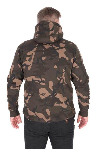 Sweat à Capuche Zippé Intégral Camouflage Sherpa 310 Fox