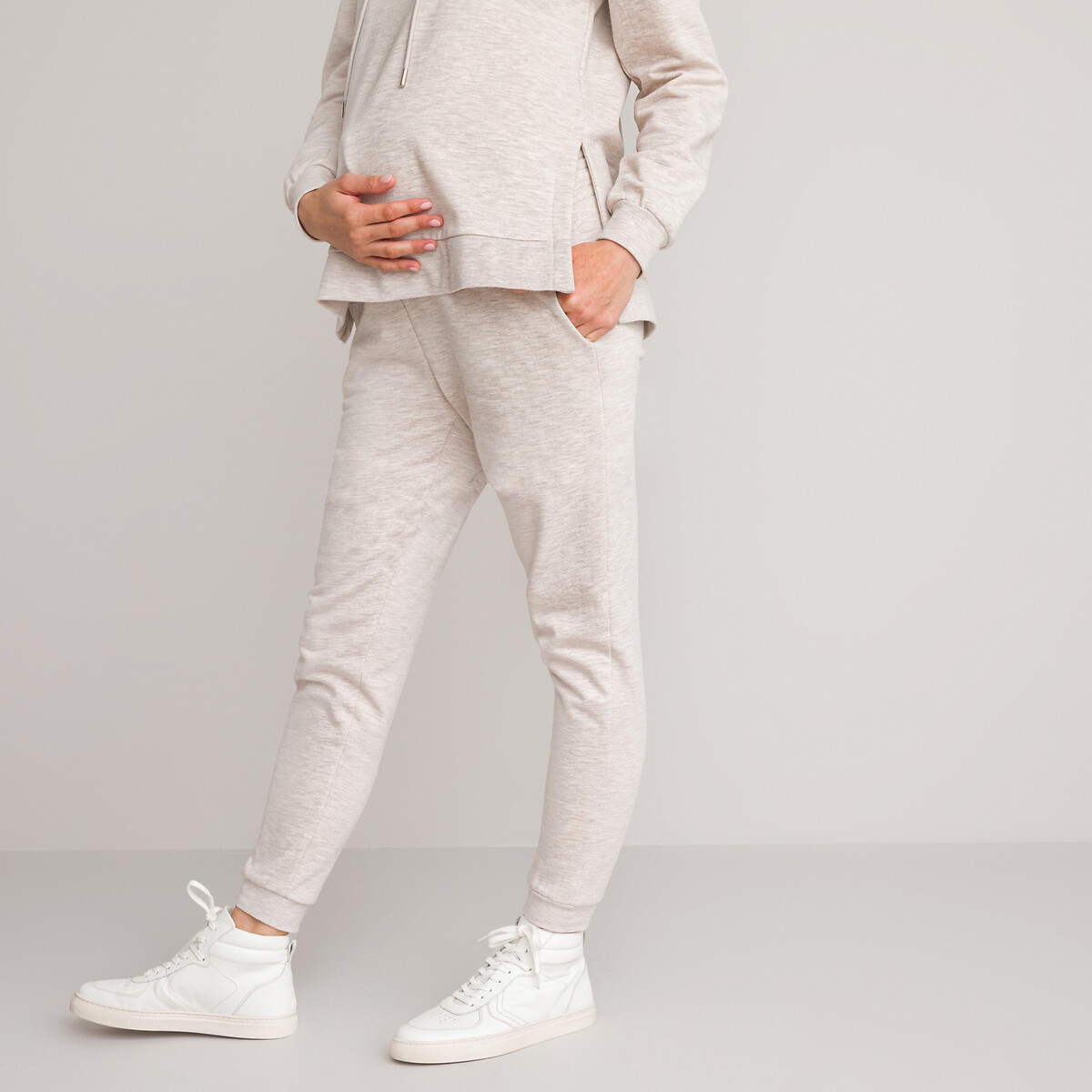 COLEÇÕES LA REDOUTE<br>Calças de moletom para gestantes