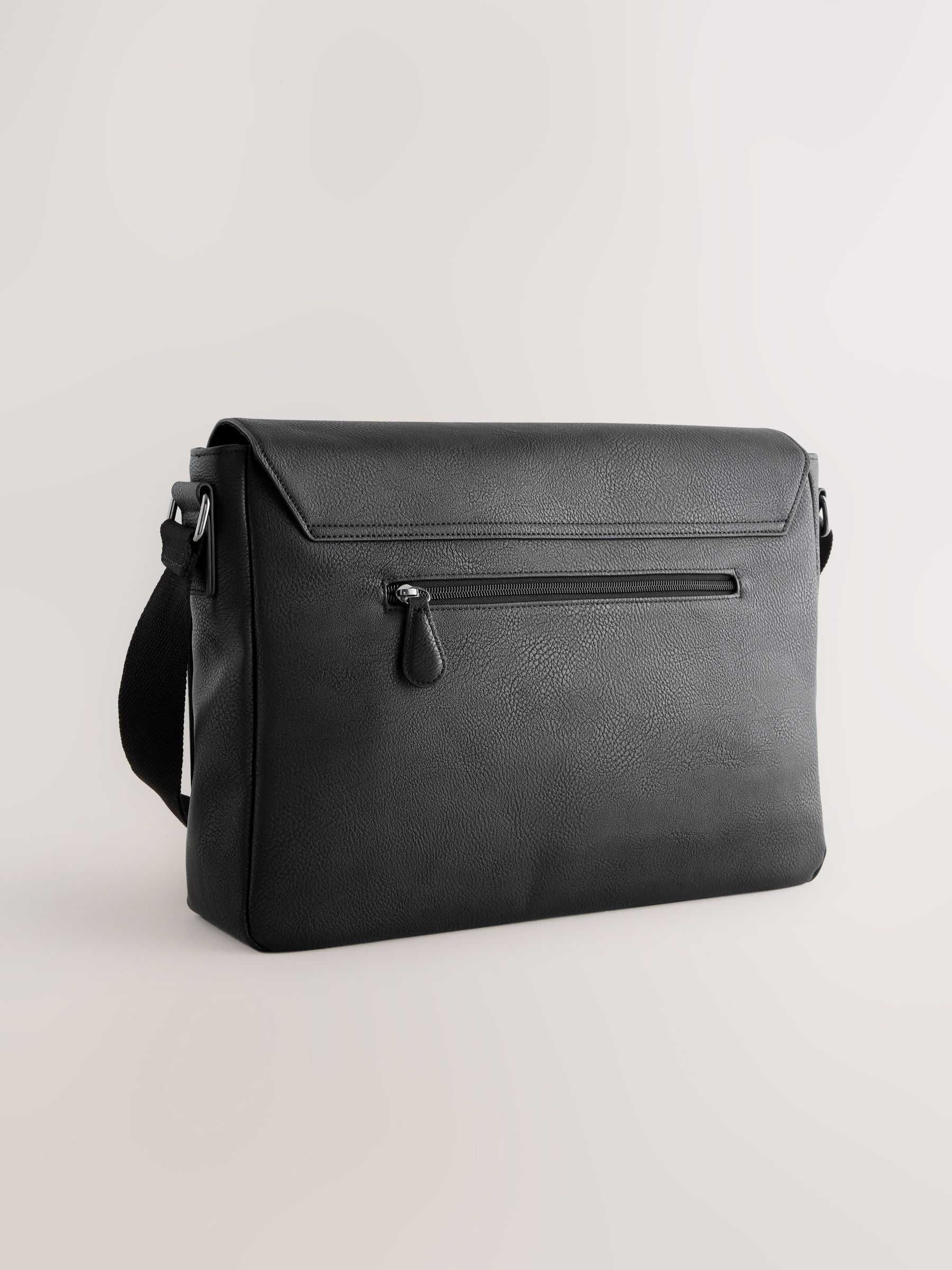 Zwart - Messenger-tas