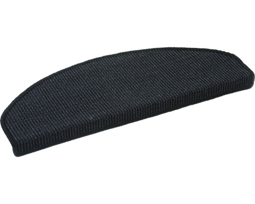 Sisal trapmat Manaus 28x65 cm zwart