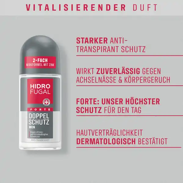 Forte Doppelschutz Men Anti-Transpirant Roll On