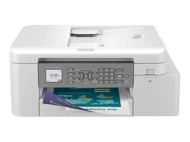 Brother MFC-J4335DW - Multifunktionsprinter - farve - blækprinter - A4/Letter (medie) - op til 13 spm (kopiering) - op til 20 spm (udskriver) - 150 ark - USB 2.0, Wi-Fi(n)
