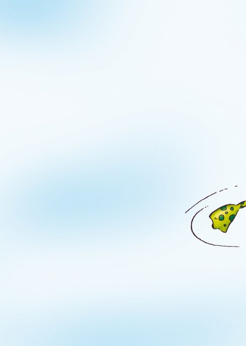 Doodles | Lente kaart | kikker | groetjes