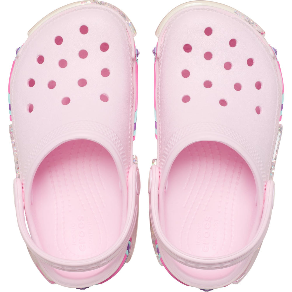 Køb Crocs Pink Milk Classic Star Sprinkel Shaker Clog