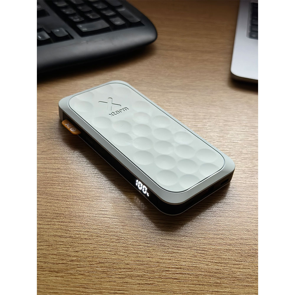 (20W) 10000mAh Fuel Series 5 Dual USB C / USB A Powerbank Power Delivery Ladegerät (FS5100) Dusk White