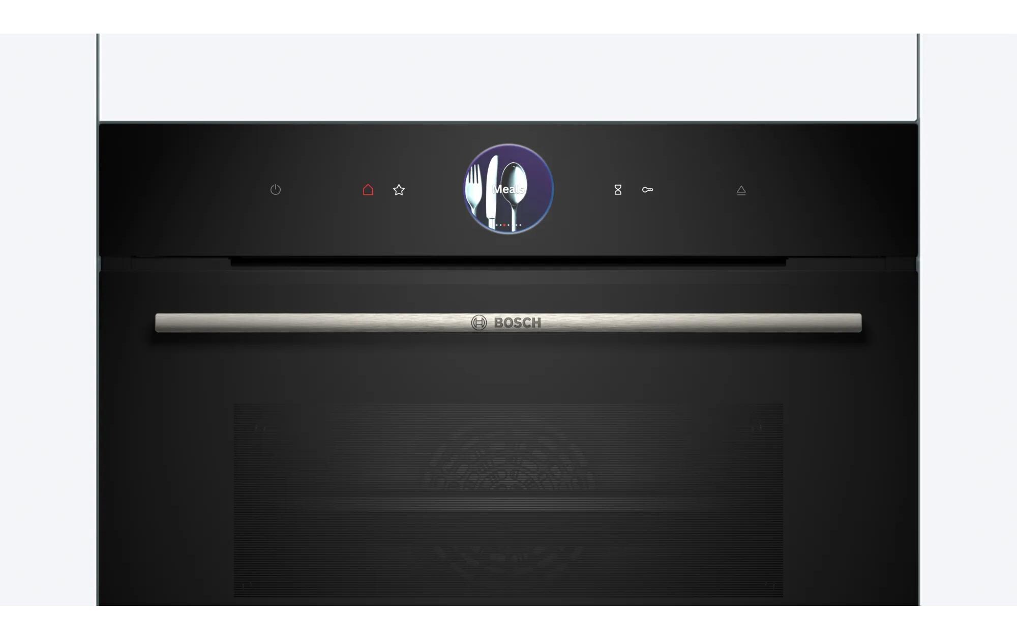Einbaudampfbackofen CSG7361B1 Schwarz A+<br>Dampfbackofen mit digitalem Bedienring