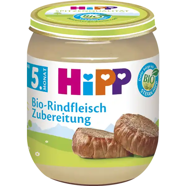 Bio-Rindfleisch Zubereitung