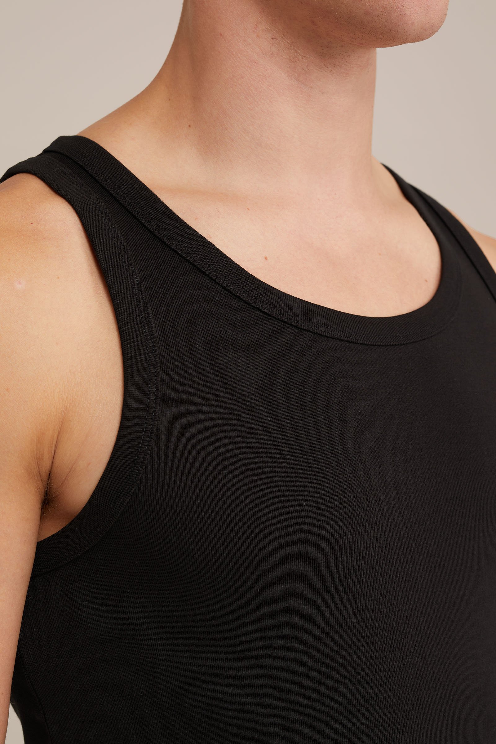 underwear singlet, 2-pack WE Fashion Zwart