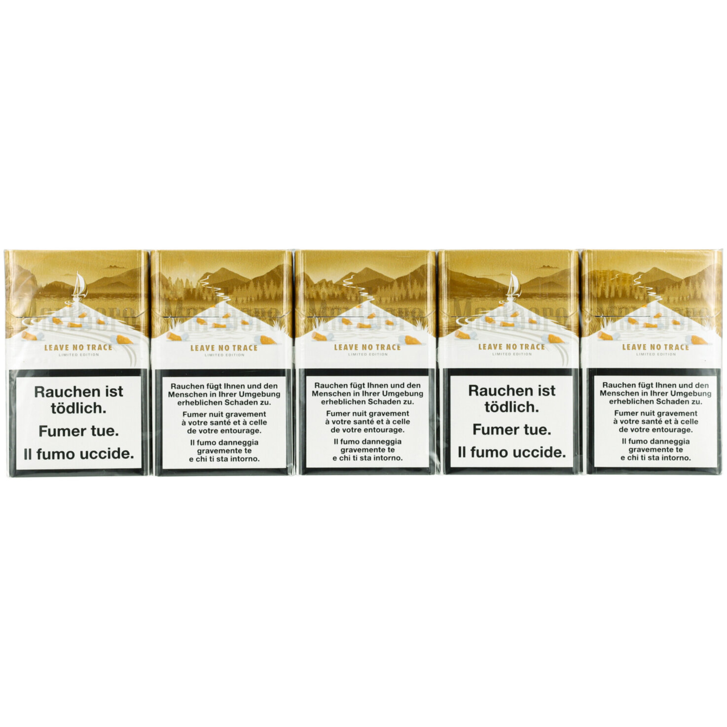 Marlboro Gold Zigaretten Box Stange