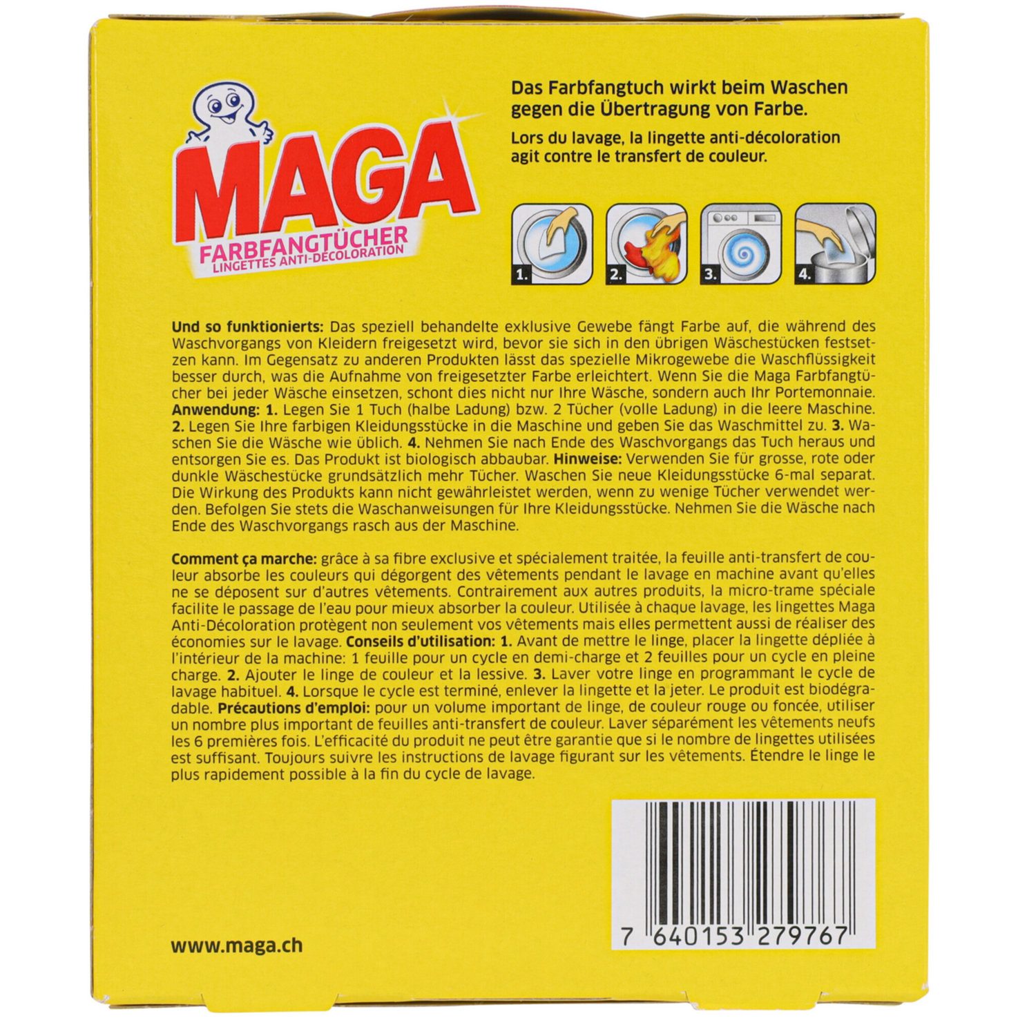 Maga Farbfänger 24 Stück