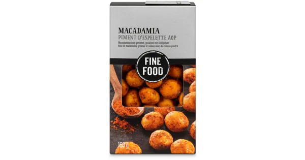 Fine Food Macadamianüsse Piment Espelette