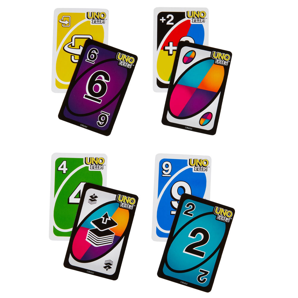UNO Flip Kartenspiel Gesellschaftsspiel für Familien / Kinder (GDR44)