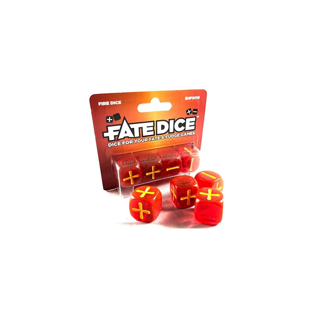 Fate Dice - Fire