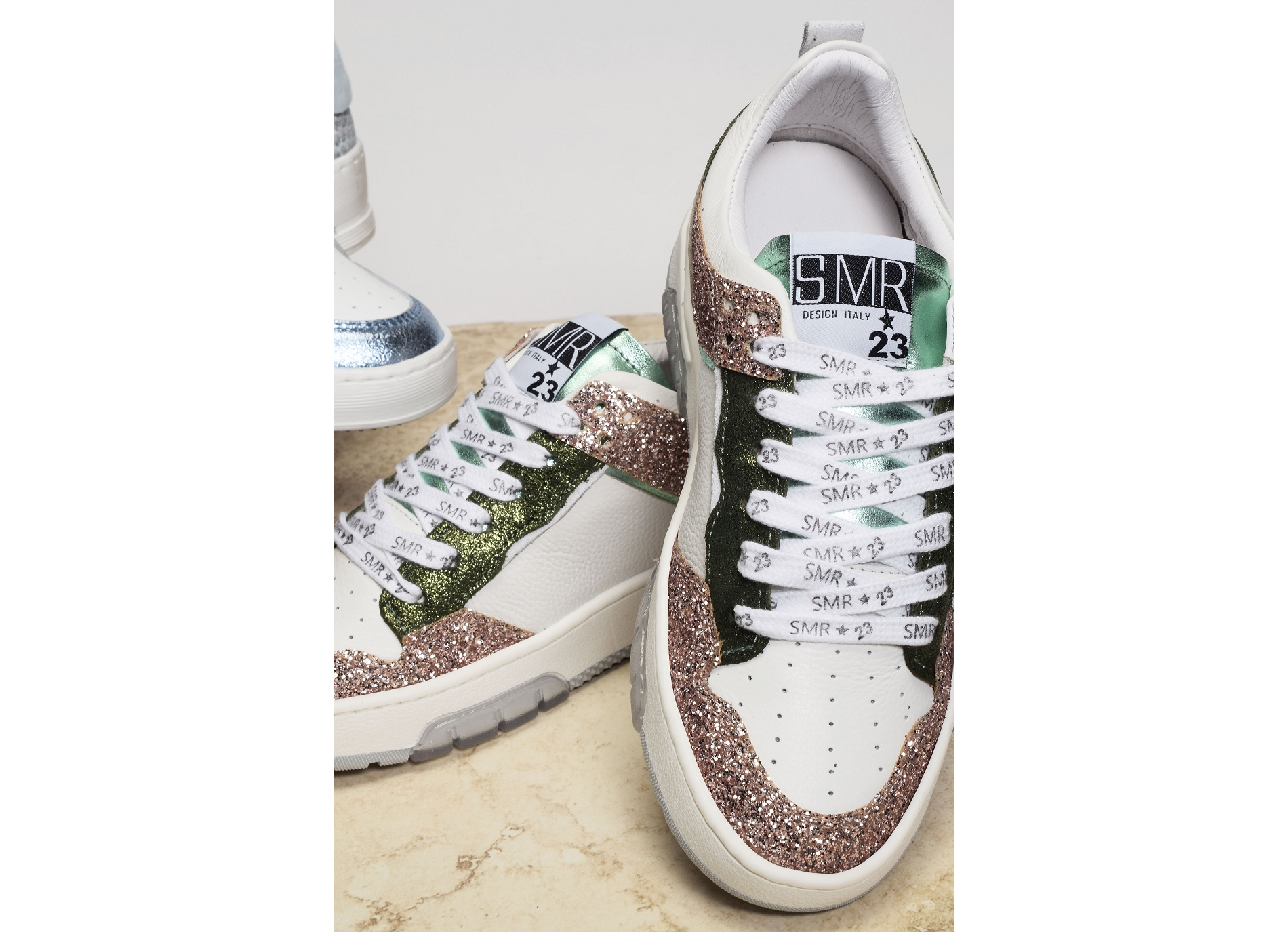 Chita blanc multicolore