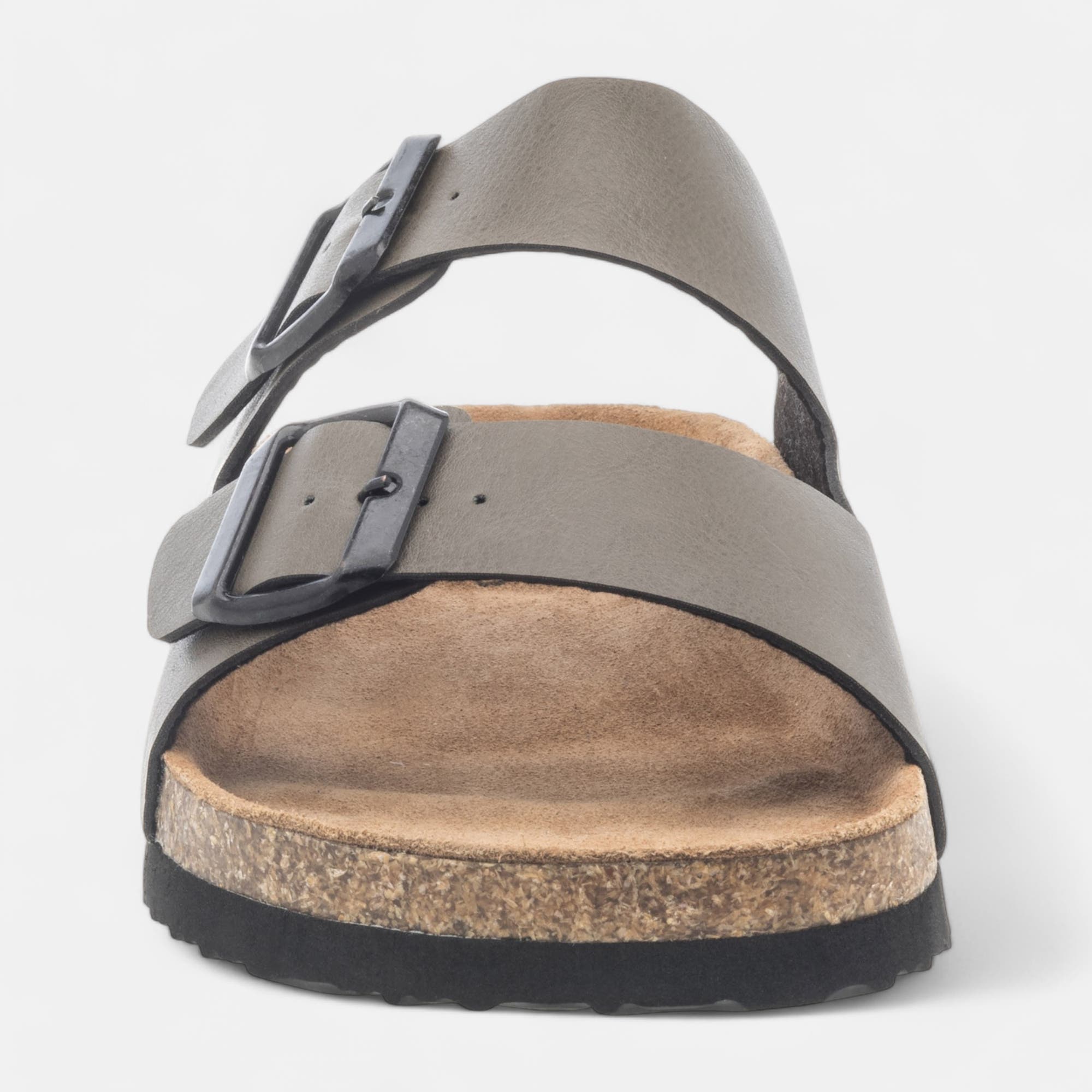 Mules semelle liège Homme kaki