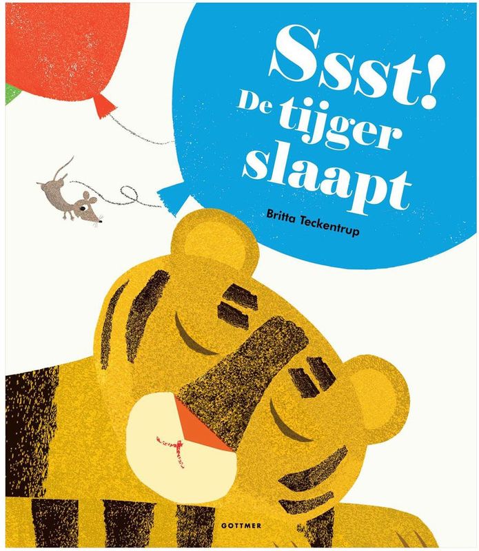 Ssst! De Tijger Slaapt - Kartonboekje - Prentenboek - Voor Kinderen Vanaf 2 Jaar
