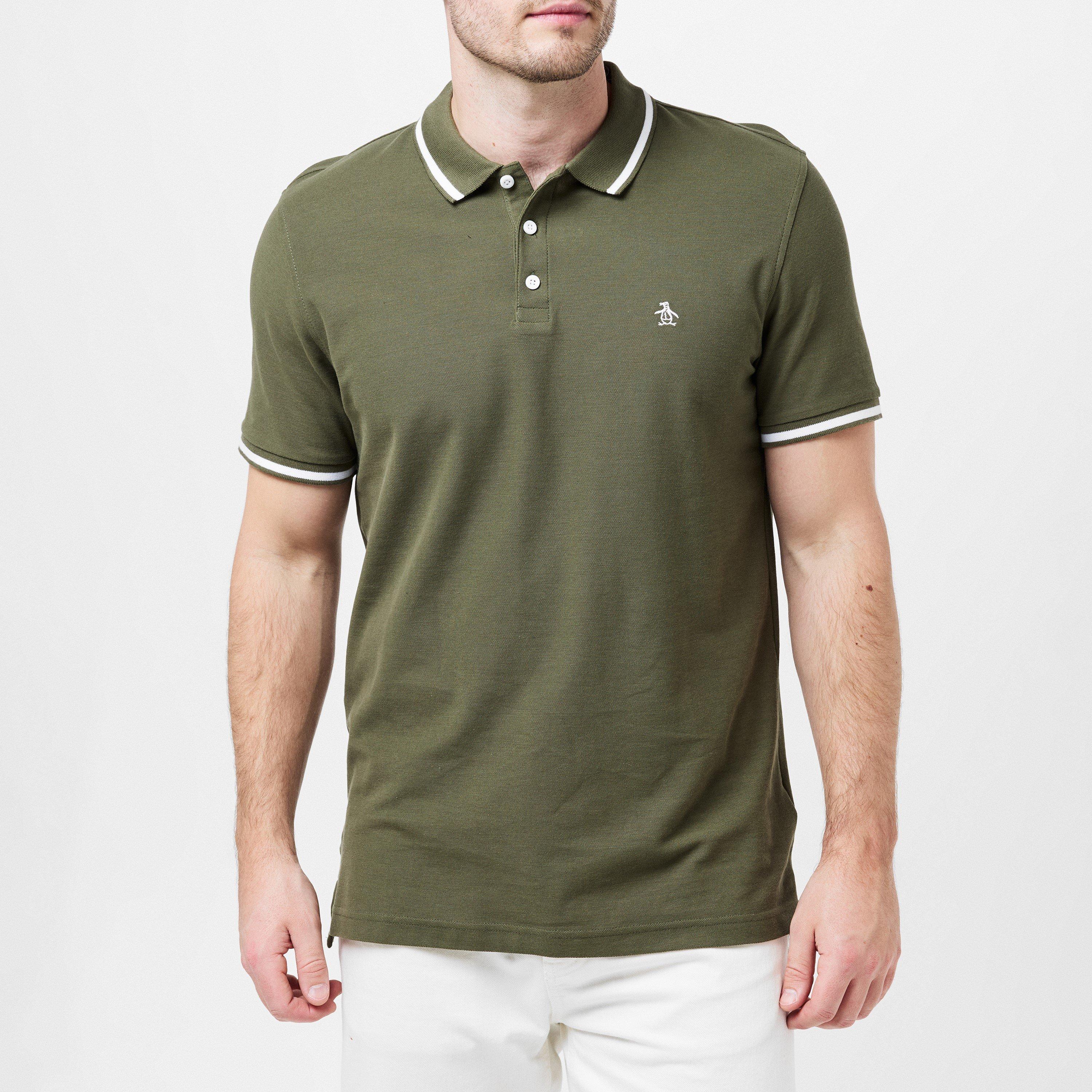 Original Penguin OP Tipped Polo Shirt Mens
