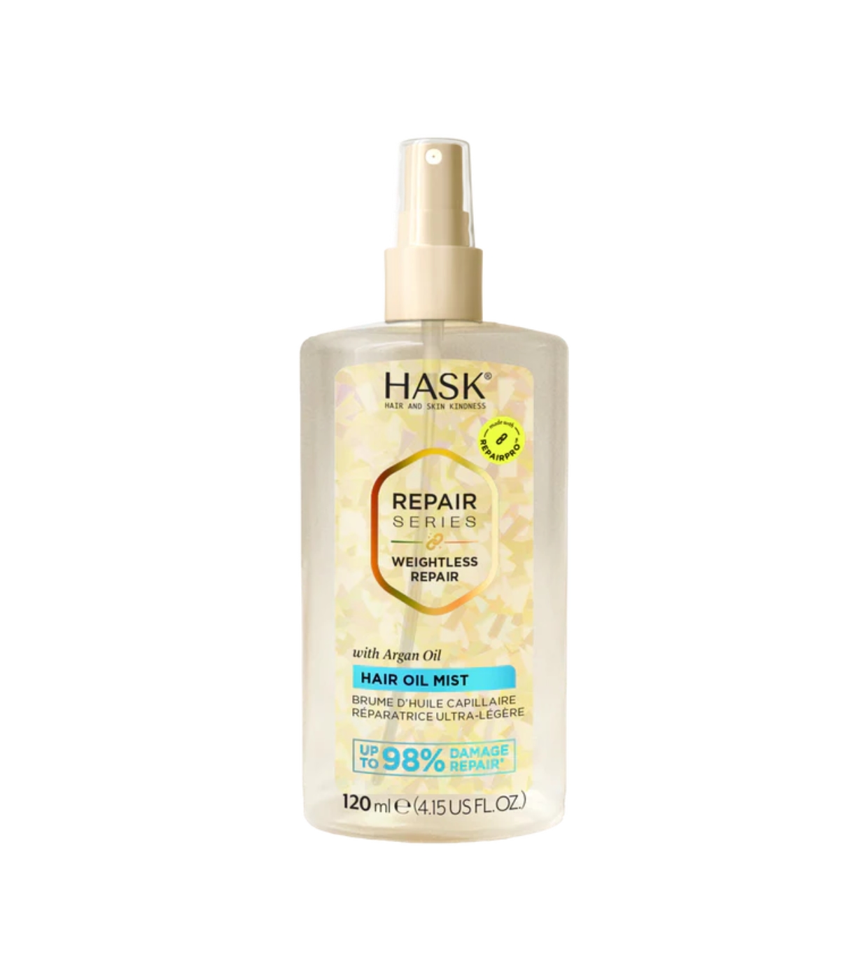 Hask - *Repair Series* - Spray de óleo leve para cabelo Weightless Repair