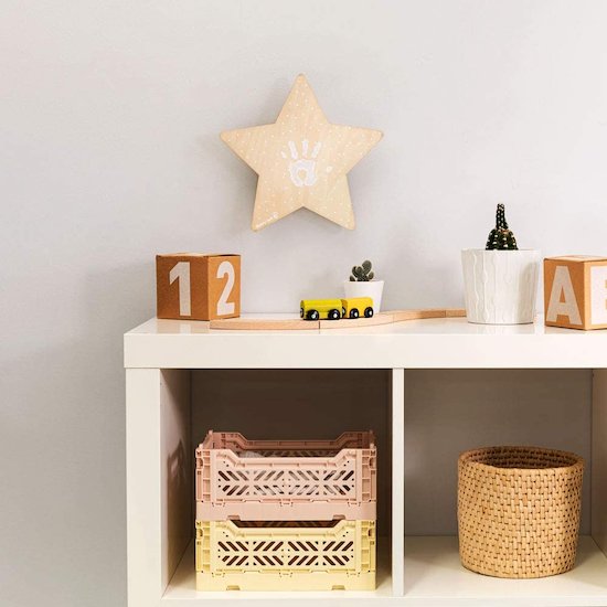 Lampe Étoile avec empreinte   Bois        de               Baby Art